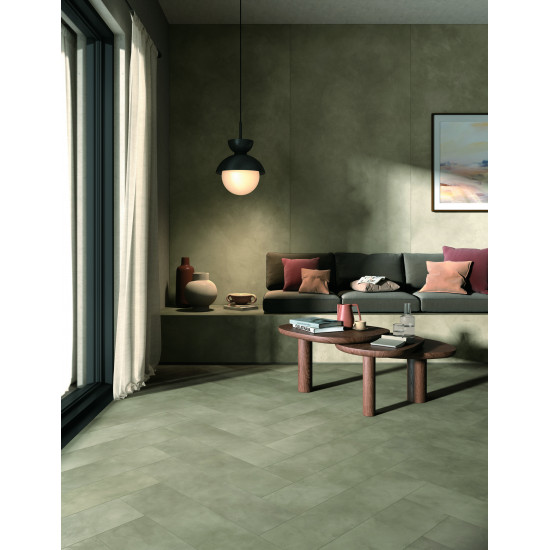 Bodenfliese Key Braungrau 120×120 cm