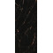 Bodenfliese Wonder Schwarz Braun Poliert 80×160 cm