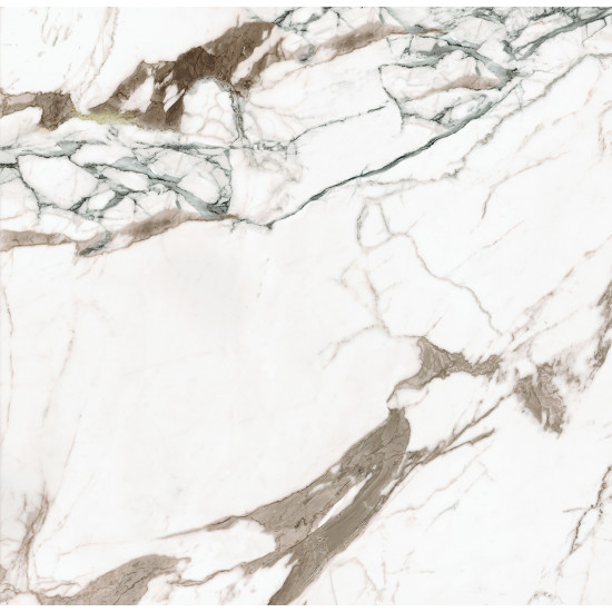 Bodenfliese Penoza Weiß-Grau 120×120 cm