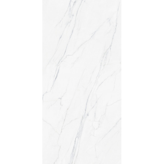 Bodenfliese Vienna Weiß Poliert 120×260 cm